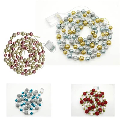 Christmas Ball String Lights Decoration