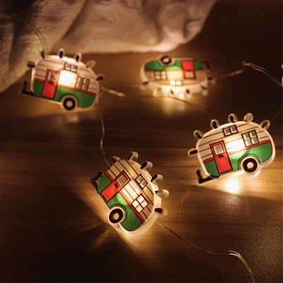 Christmas Copper Wire Lights Battery Operated