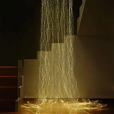 Firefly Bunch Lights Duplex Staircase Chandelier